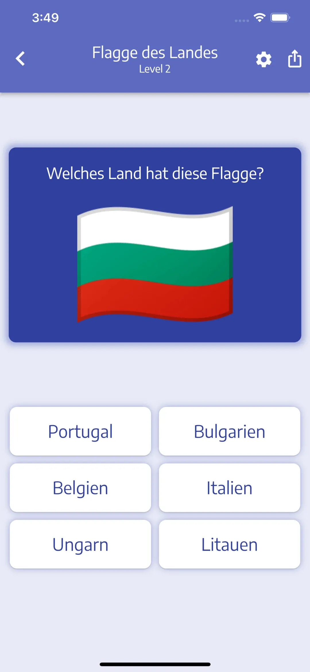 Zu welchem Land gehört diese Flagge?