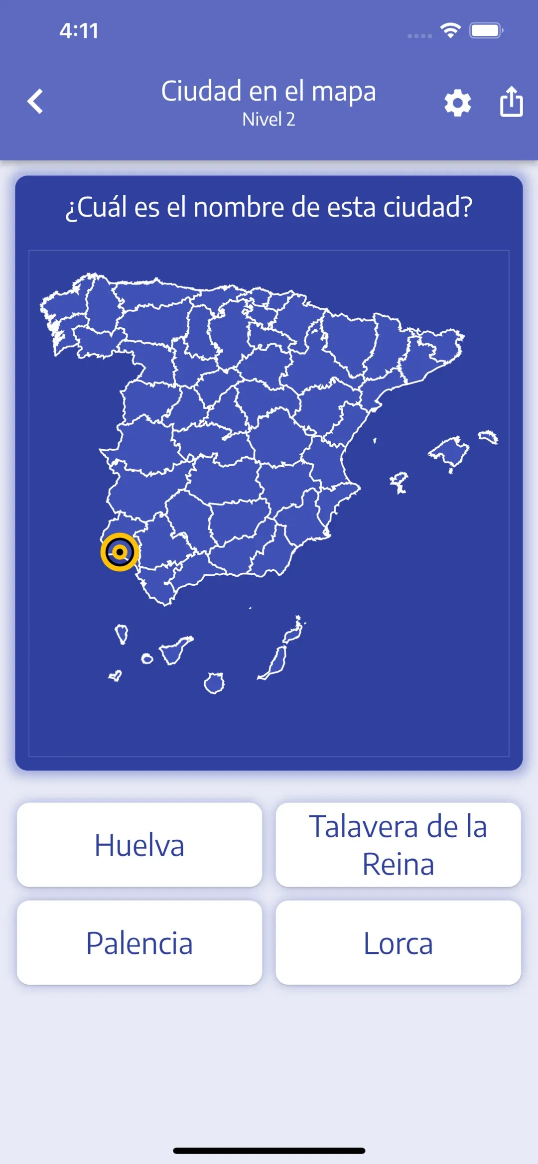 Ubica las grandes ciudades de cada país