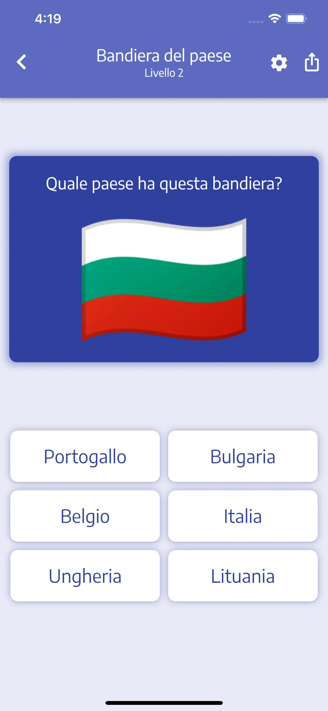 Di quale paese è questa bandiera?