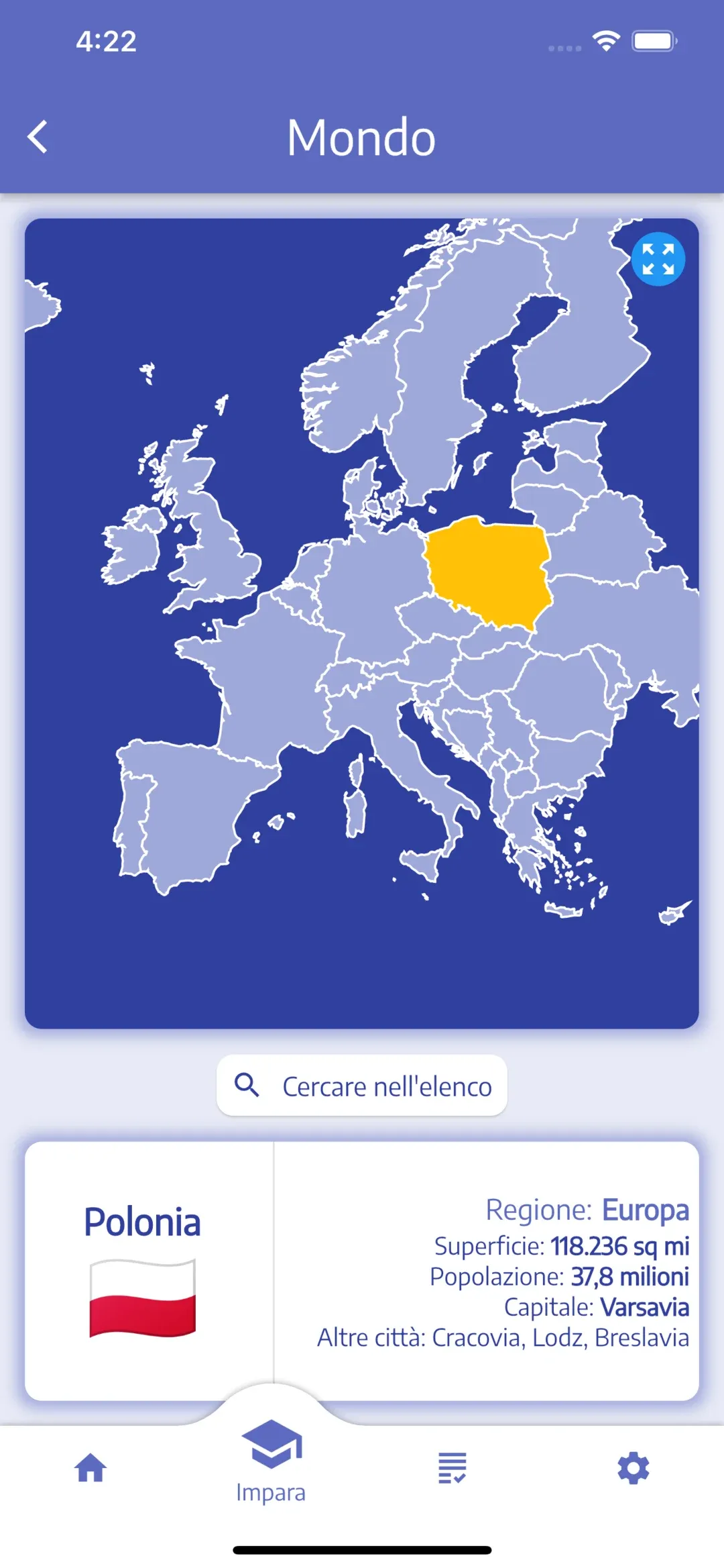 Prima scopri la mappa