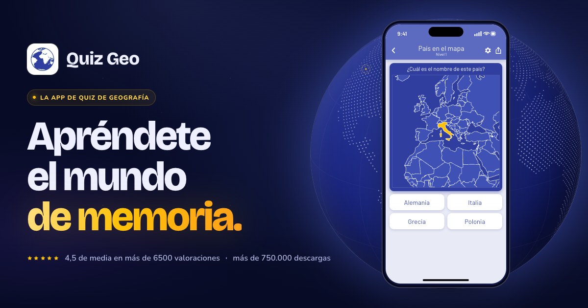 Quiz Web Quiz de los países del mundo: mapa, capitales y banderas