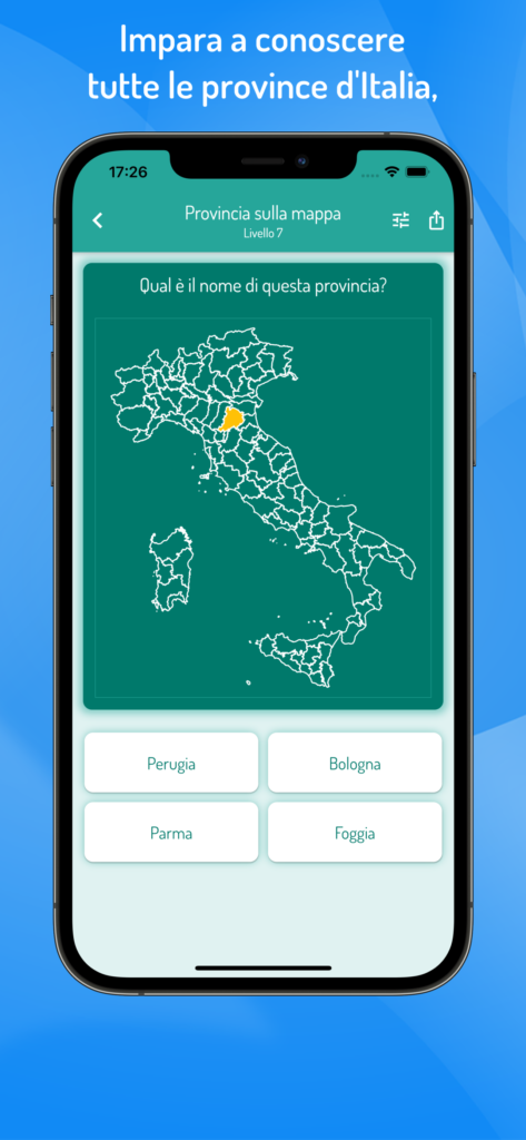 Quiz Province italiane e città