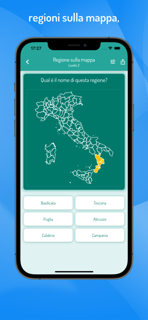 Quiz Regioni dell'Italia