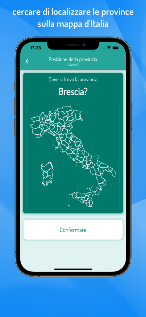 Province d'Italia sulla mappa